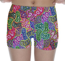 Load image into Gallery viewer, &quot;PLUR&quot; Skinny Shorts