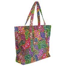 Load image into Gallery viewer, &quot;PLUR&quot; Canvas Tote Bag