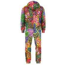 Load image into Gallery viewer, &quot;PLUR&quot; Hooded Onesie