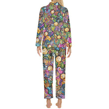 Load image into Gallery viewer, &quot;Sensible Absurdity&quot; Women&#39;s Velvet Pajama Set