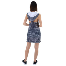 Load image into Gallery viewer, &quot;Watcher&#39;s Web&quot; Racer Back Hooded Dress