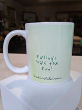 Load image into Gallery viewer, &quot;Falling&#39;s Half The Fun&quot; Flowerkid - Ceramic Mug