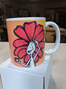 "Who Ate My Jellybeans?!" Flowerkid - Ceramic Mug