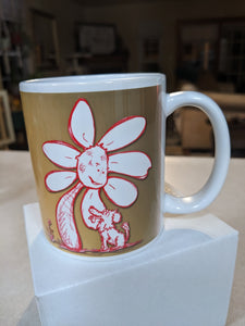 "Licking Your Face Is My Reward!" Flowerkid - Ceramic Mug