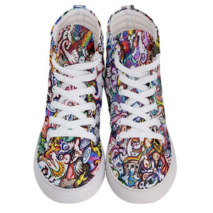 "Silliness" Hightop Sneakers