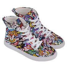 Load image into Gallery viewer, &quot;Silliness&quot; Hightop Sneakers