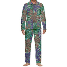 Load image into Gallery viewer, &quot;Watcher&#39;s Web&quot; Men&#39;s Velvet Pajama Set