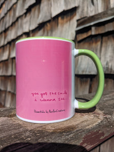 "You Got The Smile I Wanna See" Flowerkid - Ceramic Mug