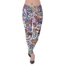 Load image into Gallery viewer, &quot;Silliness&quot; Velvet Leggings