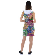 Load image into Gallery viewer, &quot;Solution&quot; Racer Back Hooded Dress