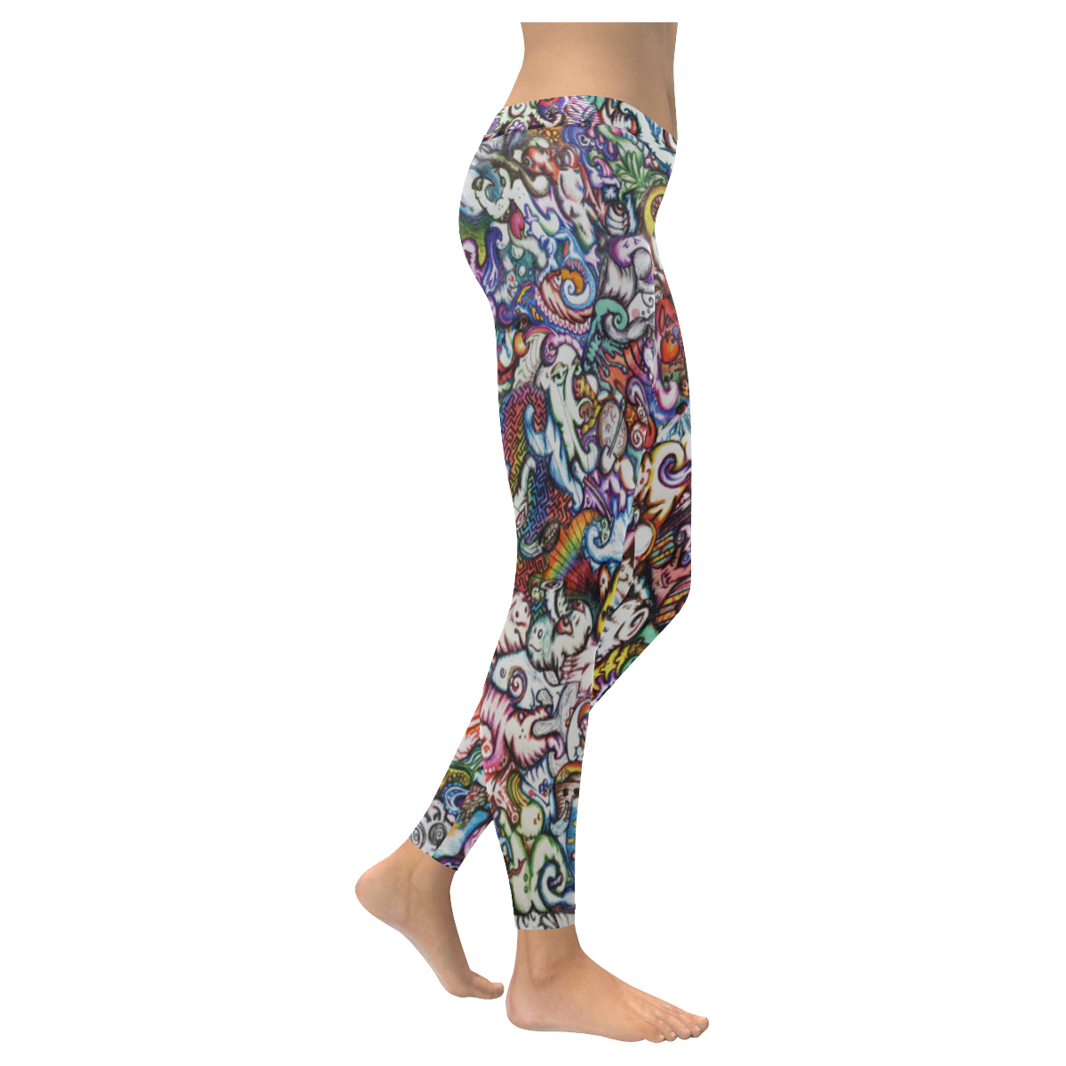 Women's Slanted Wrap Leggings, Krush Kandy Boutique