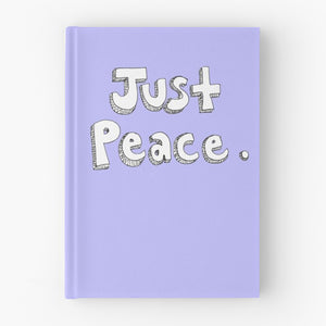 "Just Peace" Hardcover Journal