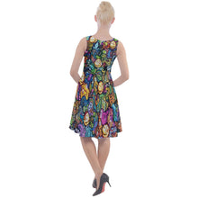 Load image into Gallery viewer, &quot;Sensible Absurdity&quot; Knee Length Skater Dress