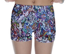 Load image into Gallery viewer, &quot;Silliness&quot; Skinny Shorts