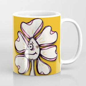 "I'm Awake! Really!!" Flowerkid - Ceramic Mug