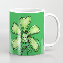 Load image into Gallery viewer, &quot;Green&quot; Color Chakra Flowerkid - Ceramic Mug