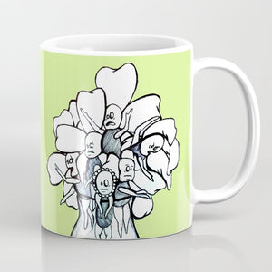 "Pretty Flowers in A Vase" Flowerkid - Ceramic Mug