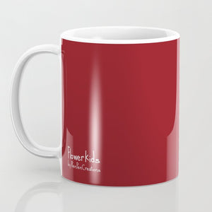 "Red" Color Chakra Flowerkid - Ceramic Mug