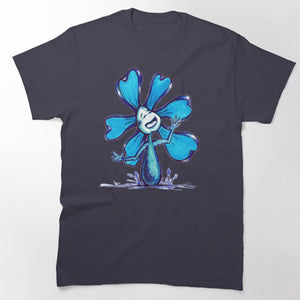 "Blue" Color Chakra Flowerkid - T-Shirt