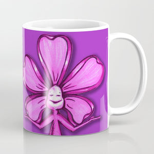"Violet" Color Chakra Flowerkid - Ceramic Mug