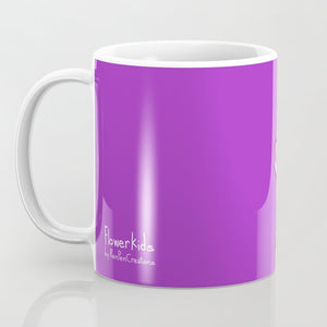 "Violet" Color Chakra Flowerkid - Ceramic Mug