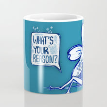 Load image into Gallery viewer, &quot;What&#39;s Your Reason?&quot; Flowerkid - Ceramic Mug