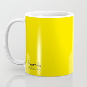 "Yellow" Color Chakra Flowerkid - Ceramic Mug
